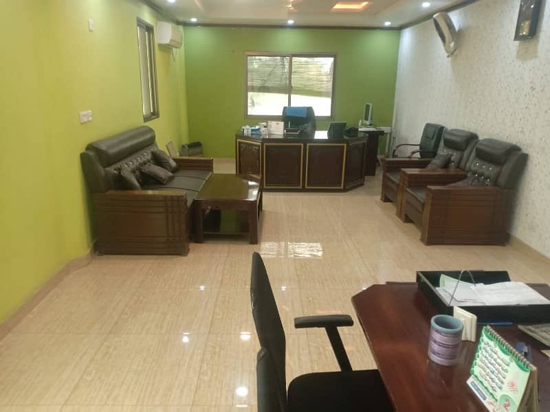 450sq. ft office available for rent in I/8Markaz Islamabad. 1