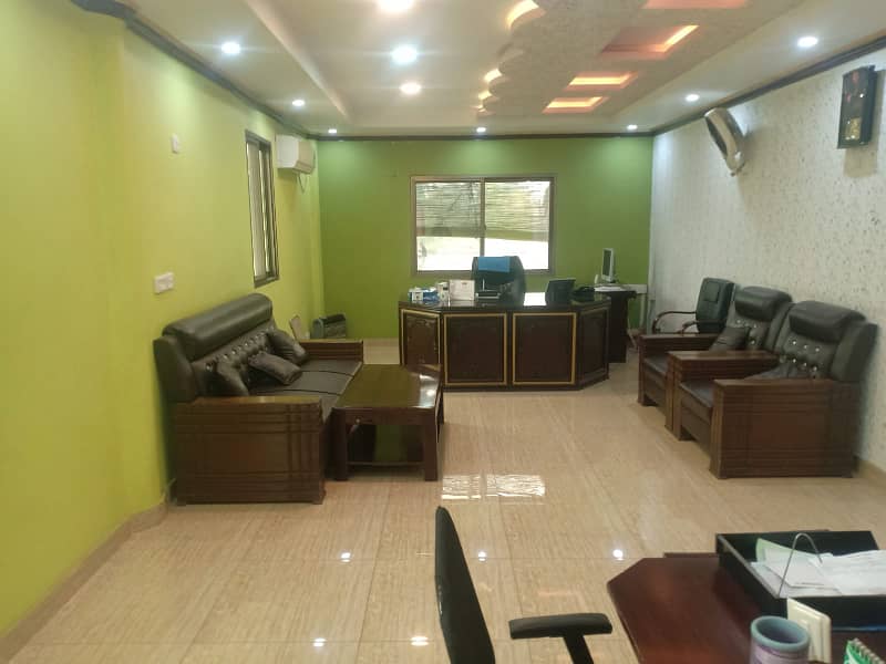 450sq. ft office available for rent in I/8Markaz Islamabad. 2