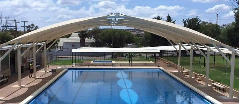 tensile shade | Parking shade | PVC shade 5