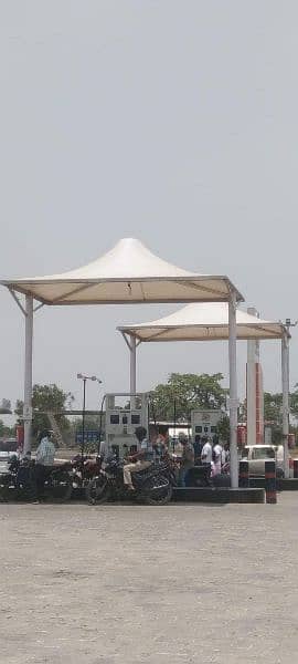 tensile shade | Parking shade | PVC shade 7