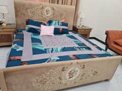 Bed Set for Sale with Mattress in Lahore