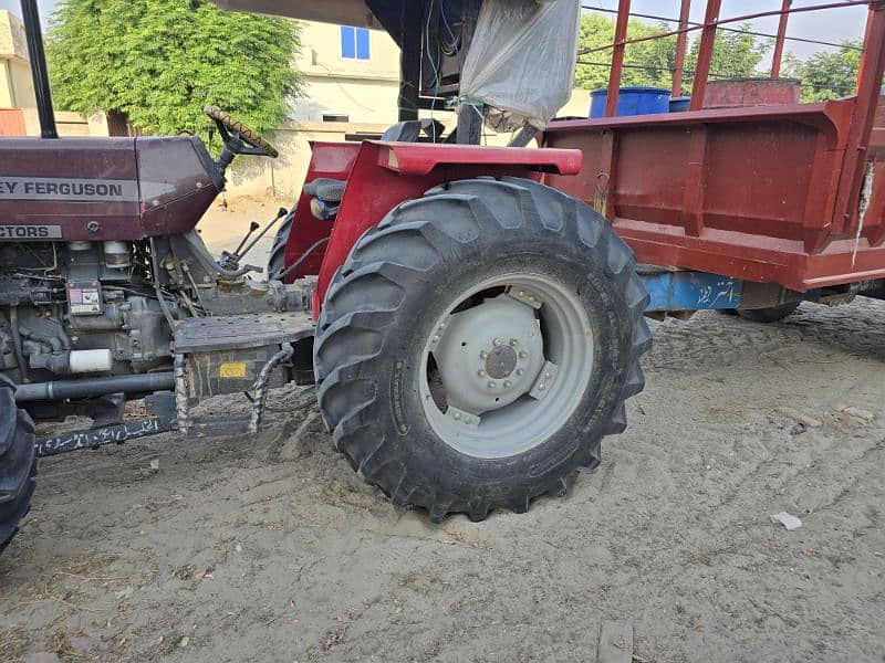 massey 385 4by4 tractor 0