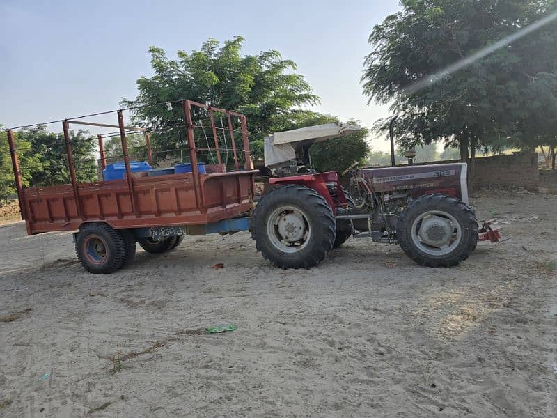 massey 385 4by4 tractor 4