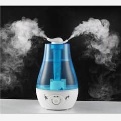 3 Liters Double Spray Ultrasonic Cool Mist Air Humidifier in Pakistan