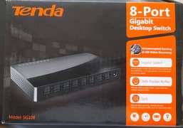 Tenda TEF1110P-8-63W 10-Port 10/100M Desktop Switch with 8-Port PoE