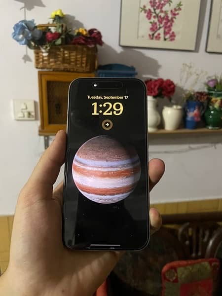 i phone 15pro PTA APPROVED 256 GB 100% Health 0