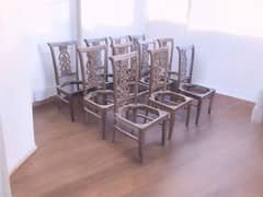 11 brand new sheesham dining chairs available