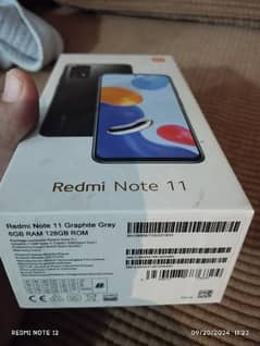 Redmi note 11 6gb 128gb Grey