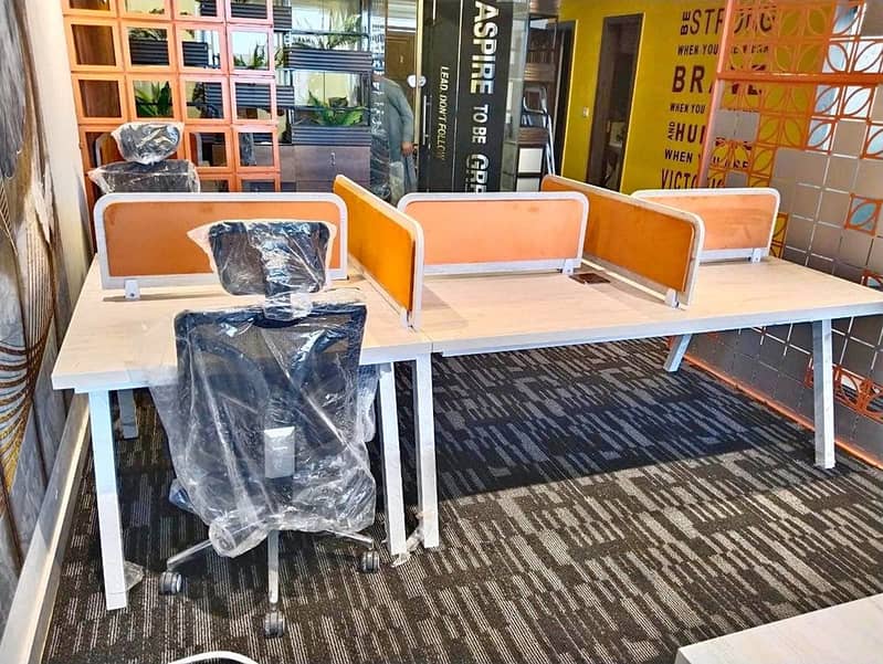 Workstation Office Table and Chairs / Office Furniture 8