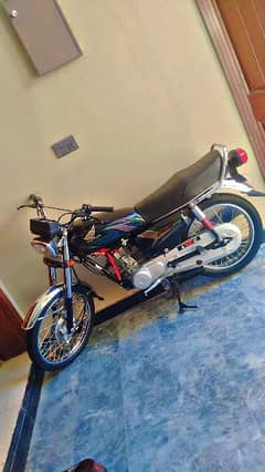 Honda CG 125 Black 2023 Model VIP Number