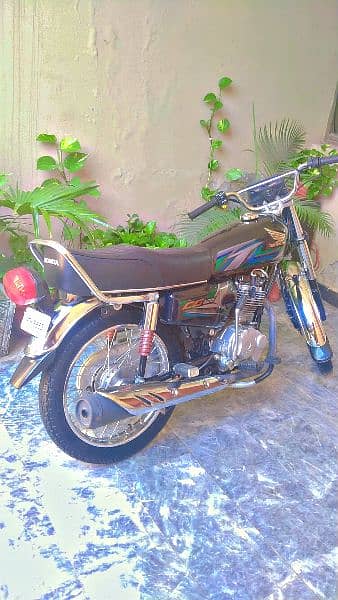 Honda CG 125 Black 2023 Model VIP Number 2