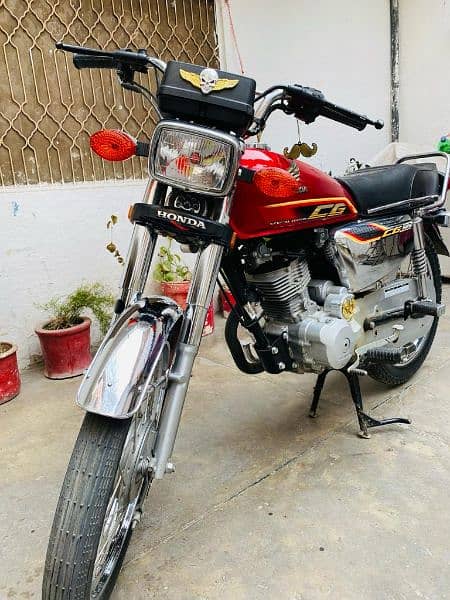 honda 125 self start 5