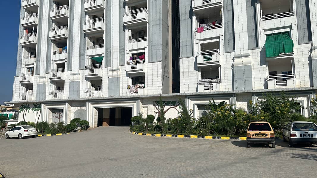 944 sq ft 2 bed apartment El Ceilo A Block DHA 2 Islamabad for rent 15