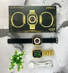 24K Gold edition smart watch, pack 10