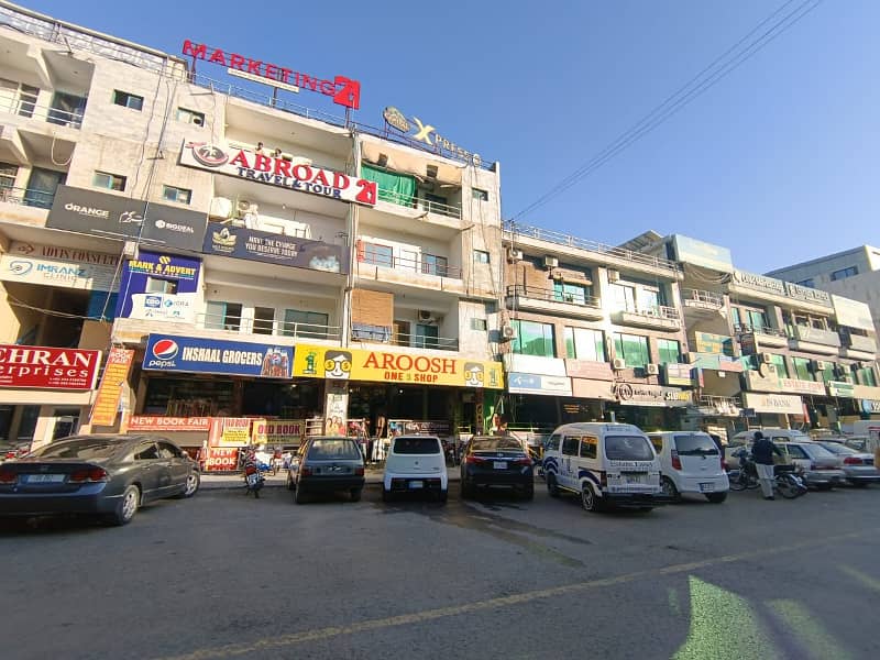 11x56 Lower Ground Floor Shop Available On Rent Located In I-8 Markaz Islamabad Near Main Round About And Dewatson, Cheezious, KFC, Tim Horton, OPTP, Tehzeeb, Juiceland 7