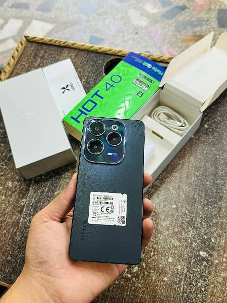 Infinix hot 40 Just box opened 0