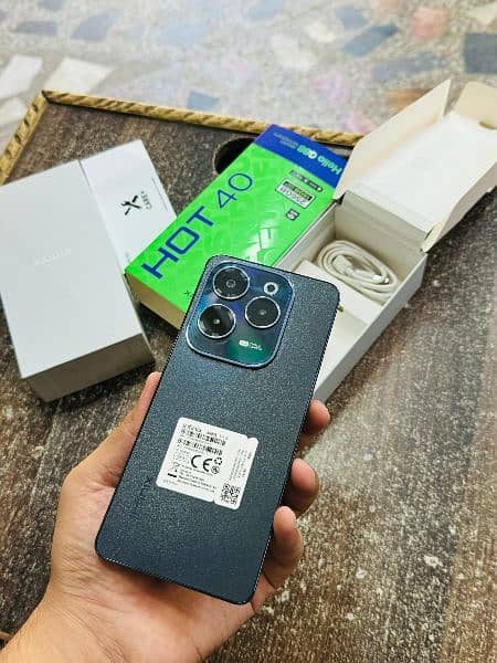 Infinix hot 40 Just box opened 1