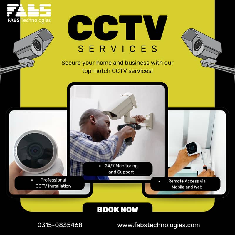 CCTV Camera Installation & Services 0