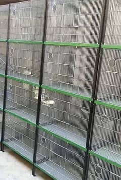 4 portion folding cage