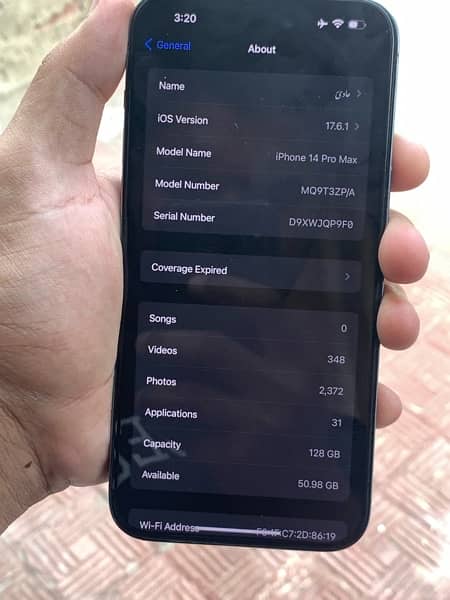 Iphone 14 pro max Factory unlock 128 gb 4