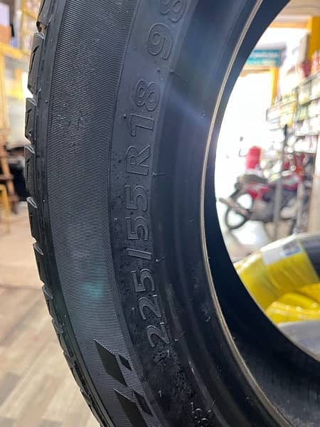 225-55-18 Kumho Made in Korea used in good condition 2