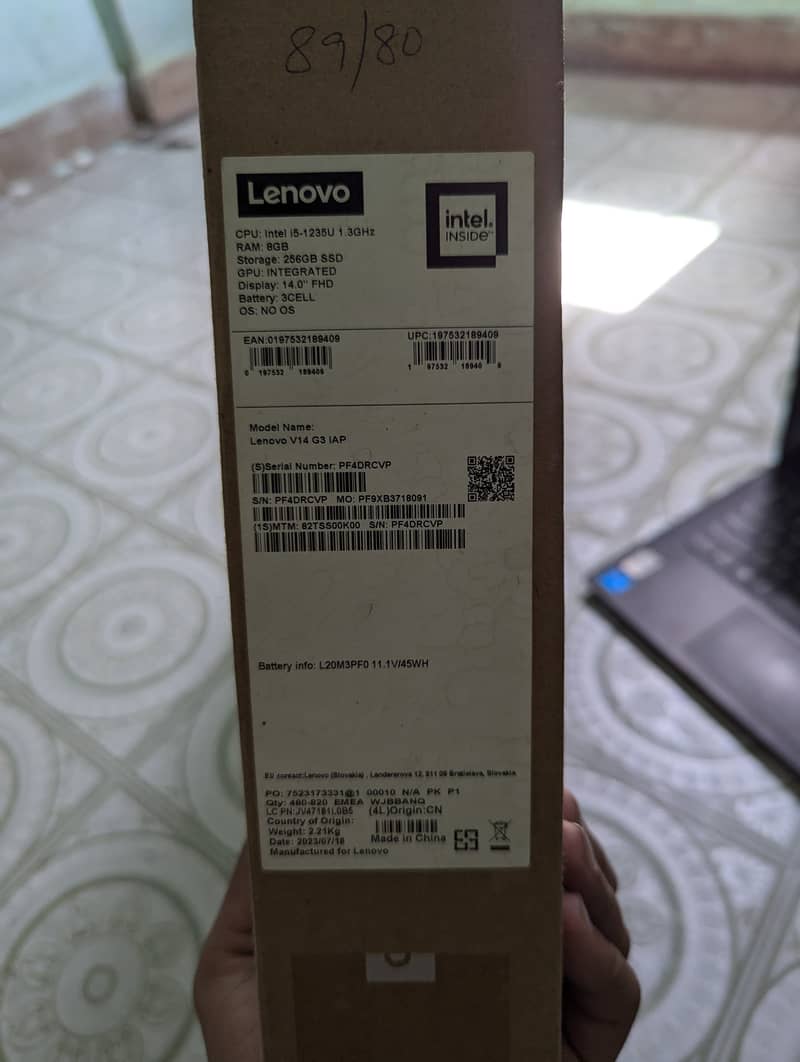 Lenovo Core i 5 G3 V14 4