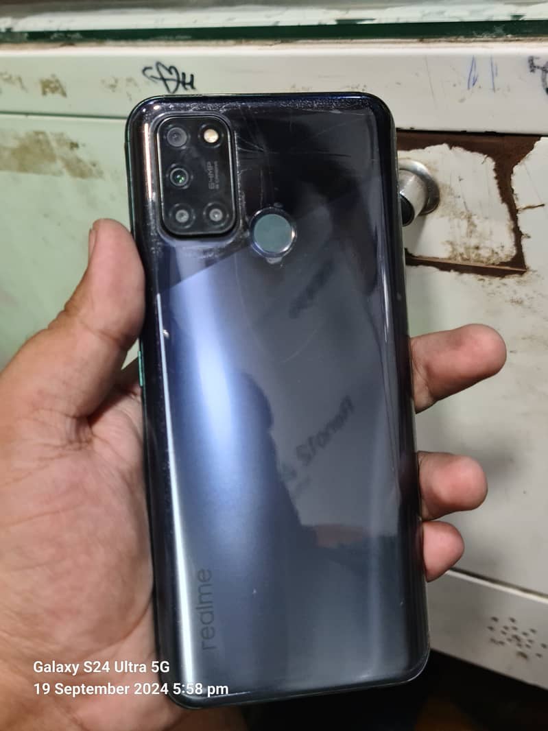 Realme 7i 8Ram 128 Memory The Best Using Phone Complete Box 0