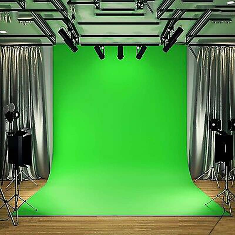 Green Screen Chromakey Studio Backdrop All Sizes Free Delivery in PAK 3