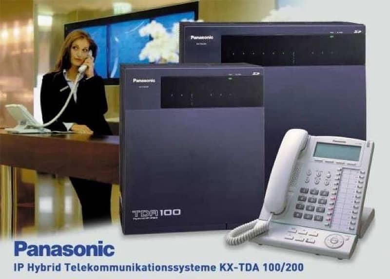 Panasonic Tda100d ,tda200, tda600, kx824 telephone exchange pbx 0