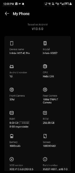 Infinix Hot 40 Pro For Sale 6