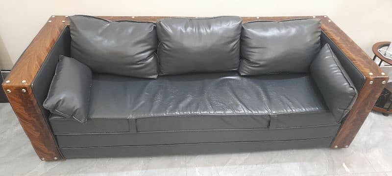 Diamond Supreme Sofa Cum Bed Large in size comfortable little scratch 1