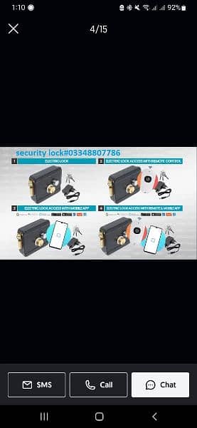 card code fingerprint electric lock access control system smart lock 4