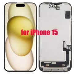 iphone 15  screen panel only original geniune phone se utri huiee