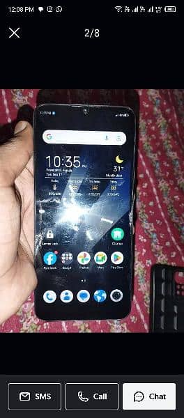 zte blade a55 just box open 10 by 10 ful complete box 1