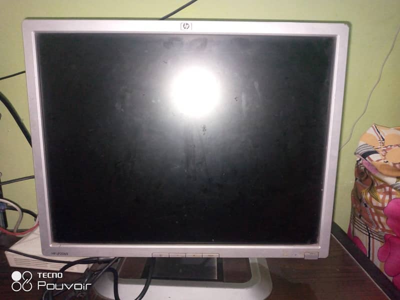 Hp 20" LCD Monitor 100% Working 1