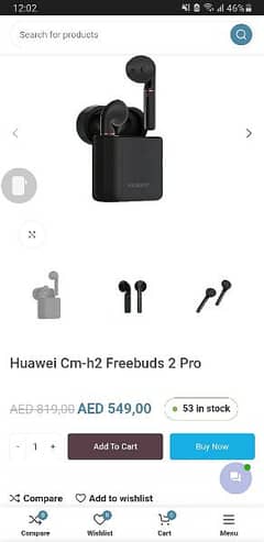 huawei buds 2 pro cm-h2