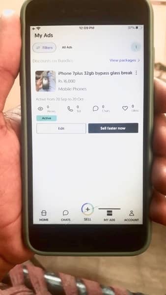 iPhone 7plus 32gb bypass glass break 4