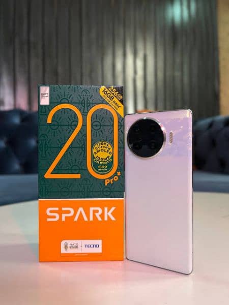 Techno spark 20 pro plus lush condition 0