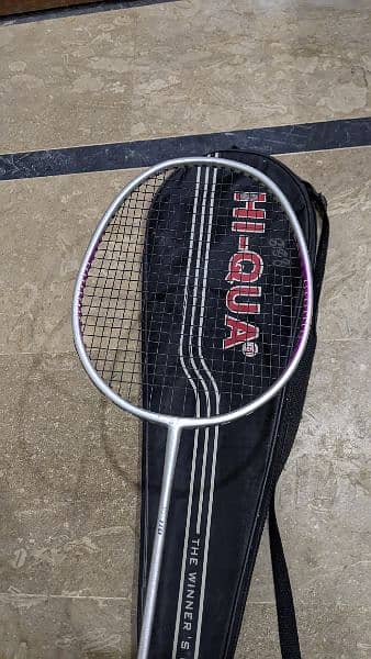 Hi-QUA & Adidas ( Badminton racket ) 1