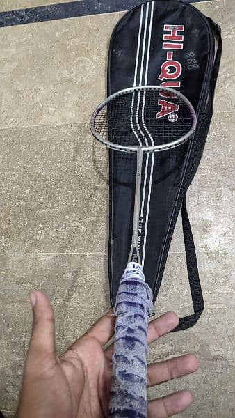 Hi-QUA & Adidas ( Badminton racket ) 2