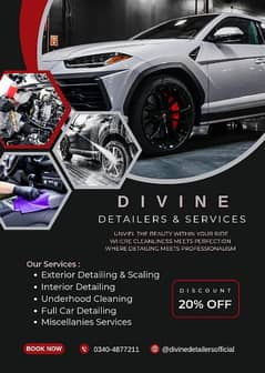 Cars detailing services