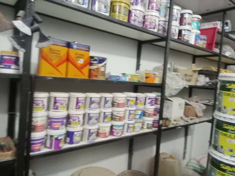 chalti shop Paint and hardware shop for sale 2