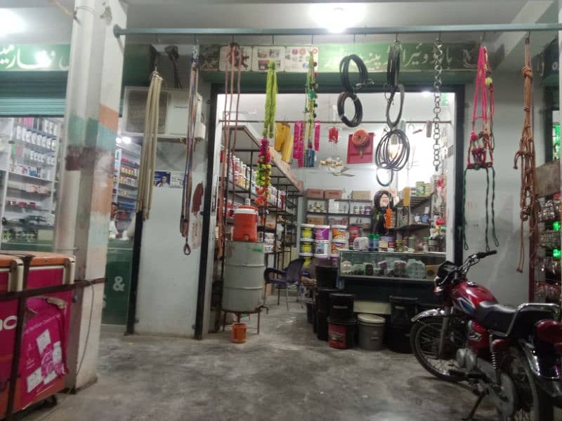 chalti shop Paint and hardware shop for sale 3