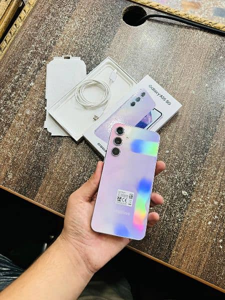 Samsung Galaxy a55 5G Just box opened 0