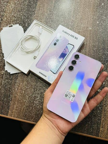 Samsung Galaxy a55 5G Just box opened 6