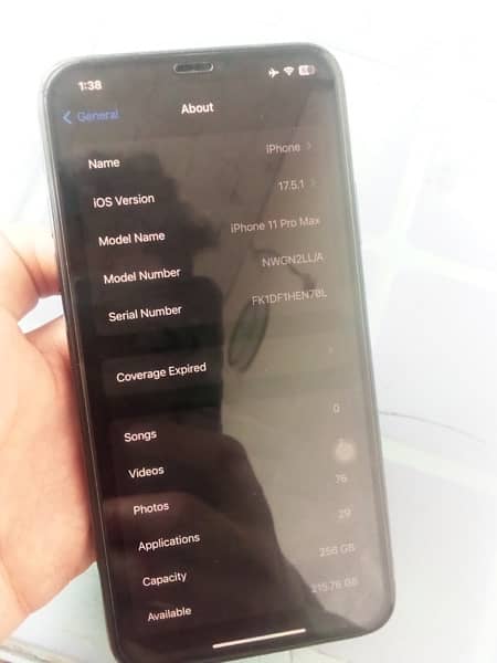11 pro max 256gb jv 9