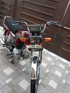 Honda Cd70 2020 Model All Punjab Number ha