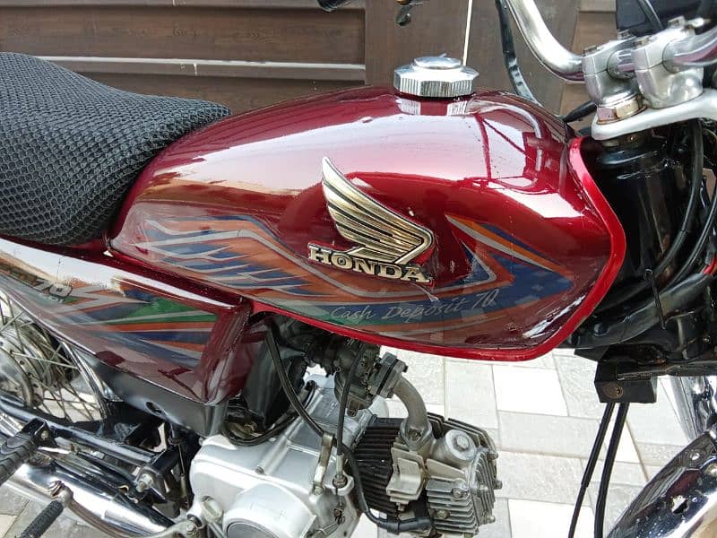 Honda Cd70 2020 Model All Punjab Number ha 2