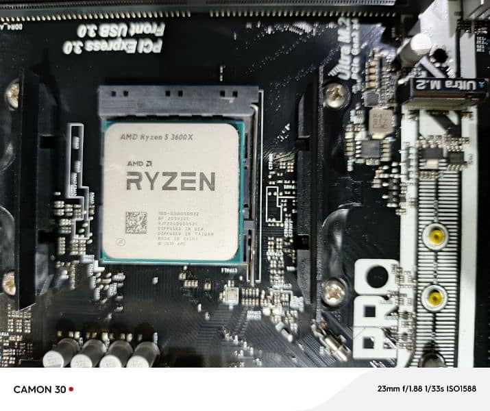 Ryzen 5 3600x With Asrock X370 2