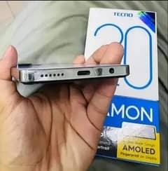 tecno camon 20 with 6 month warenty. .